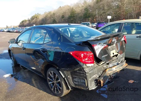 2017 Toyota Corolla Se from USA, damaged, VIN 2T1BURHE0HC896576